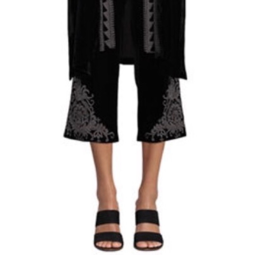 🐨🆕 Johnny Was ❉ Hirsch Velvet Embroidery Pants ❉ - Picture 8 of 8